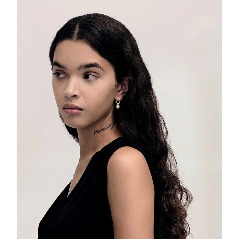 Stolen Girlfriends Club Love Claw Anchor Earrings image number 3